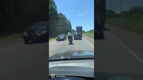 Novo airbag pra CG Honda saindo do forno