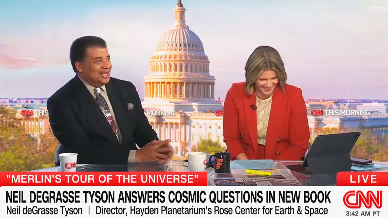 CNN's Kasie Hunt Has Neil deGrasse Tyson Roast Trump and Musk Over Science