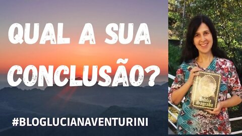 Qual a sua conclusão? #lucianaventurini #ViverMelhor #SílvioAlbuquerque 05/04/21