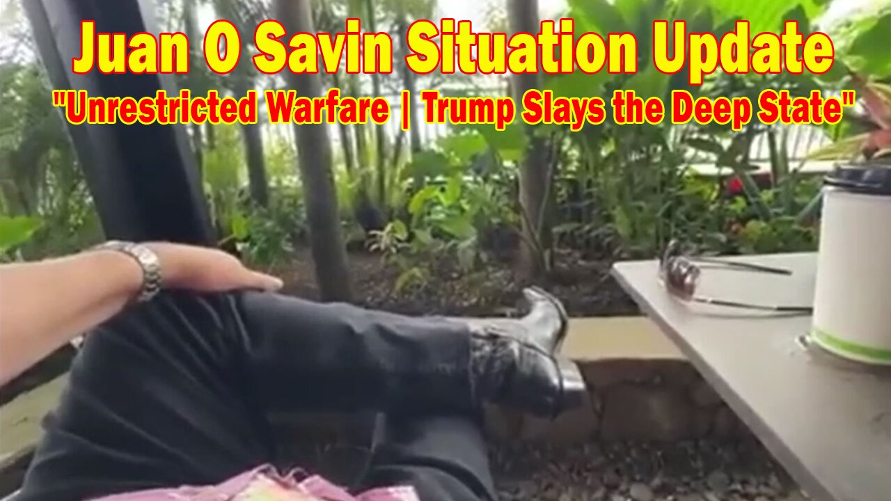 Juan O Savin Situation Update 10.17.24: "Unrestricted Warfare | Trump Slays the Deep State"