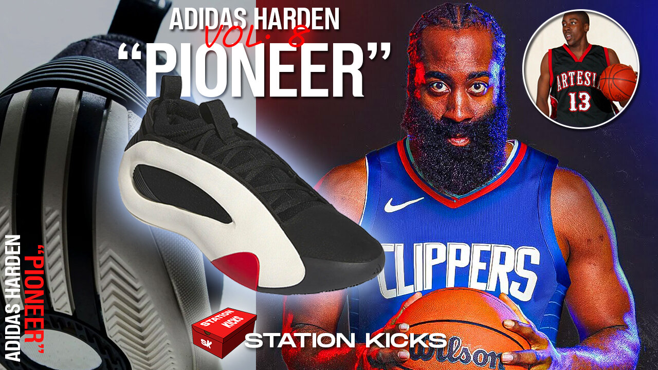 Sneaker New: ADIDAS HARDEN VOL 8 “PIONEER” RELEASES MARCH 2024 | STATION KICKS