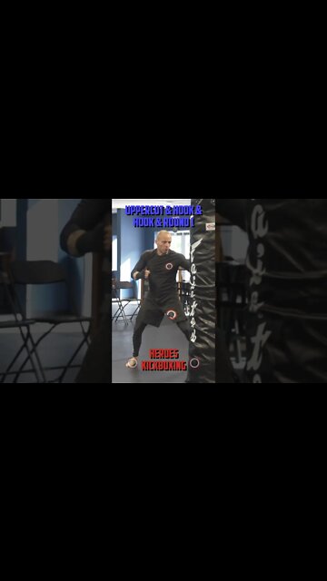 Heroes Training Center | Kickboxing "How To Double Up" Uppercut & Hook & Hook & Round 1 FH | #Shorts