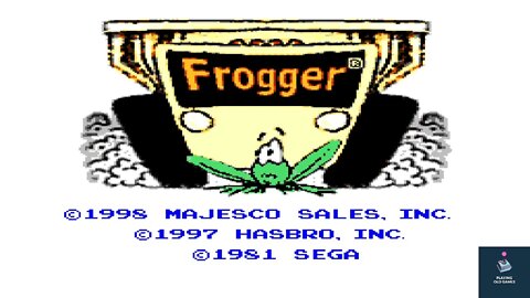 Playing Frogger in a Sega Senesis