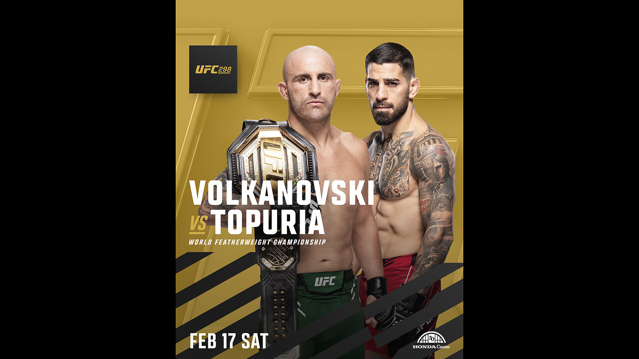 Volkanovski Gives his Prediction for his Fight with Topuria | UFC298 | Fight Camp is Complete