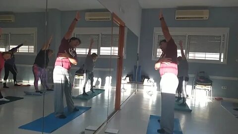 Pilates de pie y suelo 50%