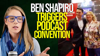 Podcast conference apologizes for Ben Shapiro selfies