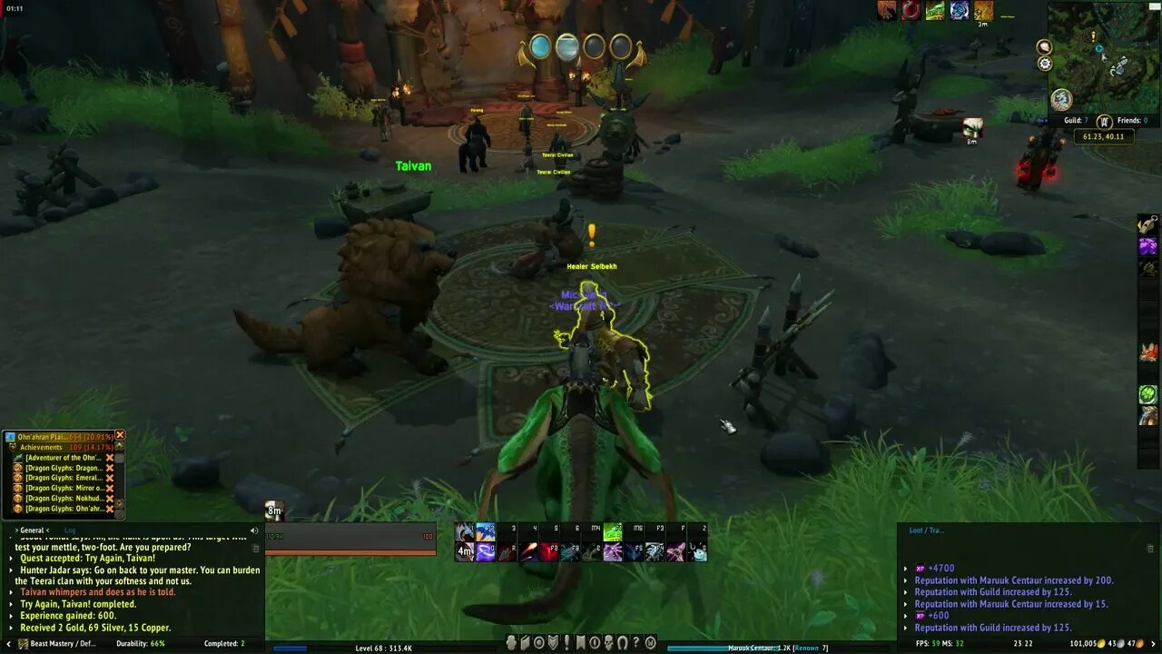 World of Warcraft Dragonflight Try Again Taivan