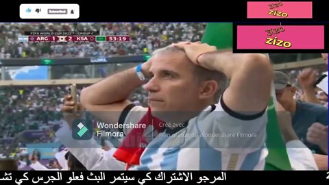 ملخص مباراة الأرجنتين والسعودية | سجل منتخب السعودية فوزاً للتاريخ بهزيمته لمنافسه منتخب الأرجنتين