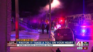 Fire officials investigate overnight church fire in KCMO