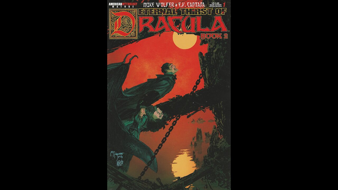 Eternal Thirst of Dracula, Book 2 -- Issue 1 (2019, American Mythology Productions)