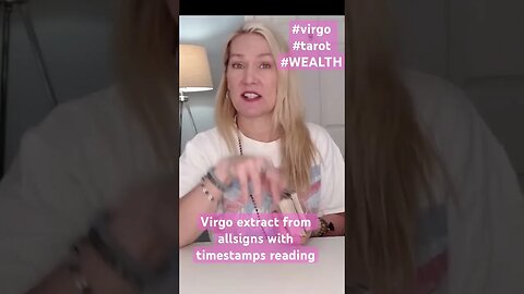 Virgo ♍️ all signs tarot extract link in comments #virgo #tarot #shorts