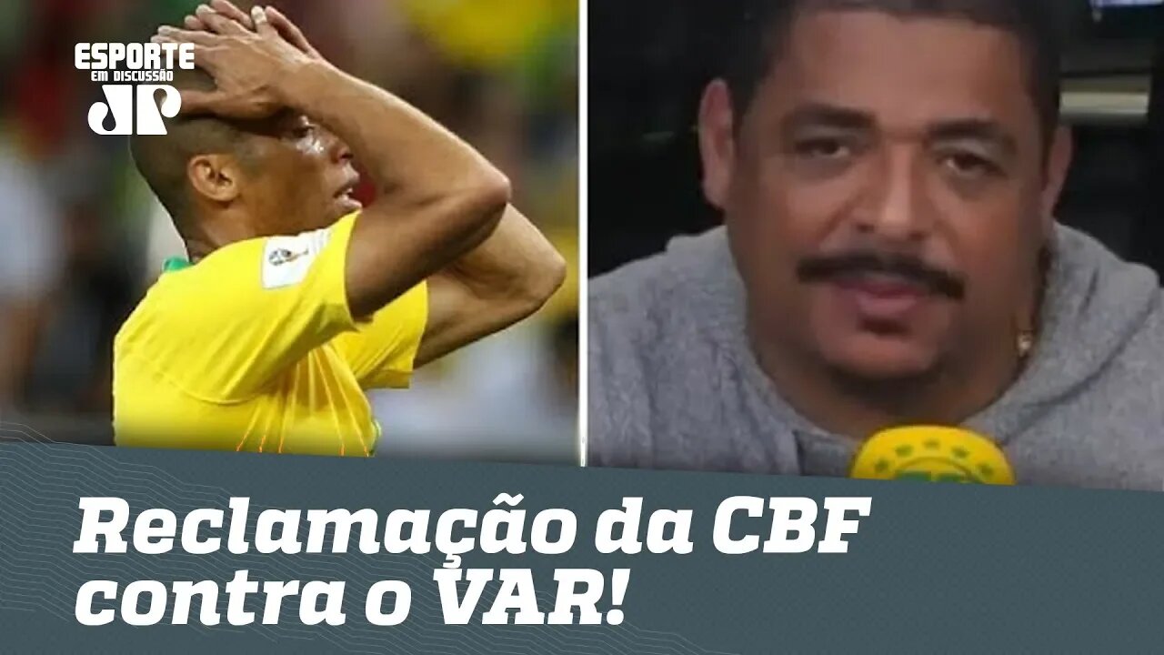 OLHA o que VAMPETA acha da reclamação da CBF contra o VAR!