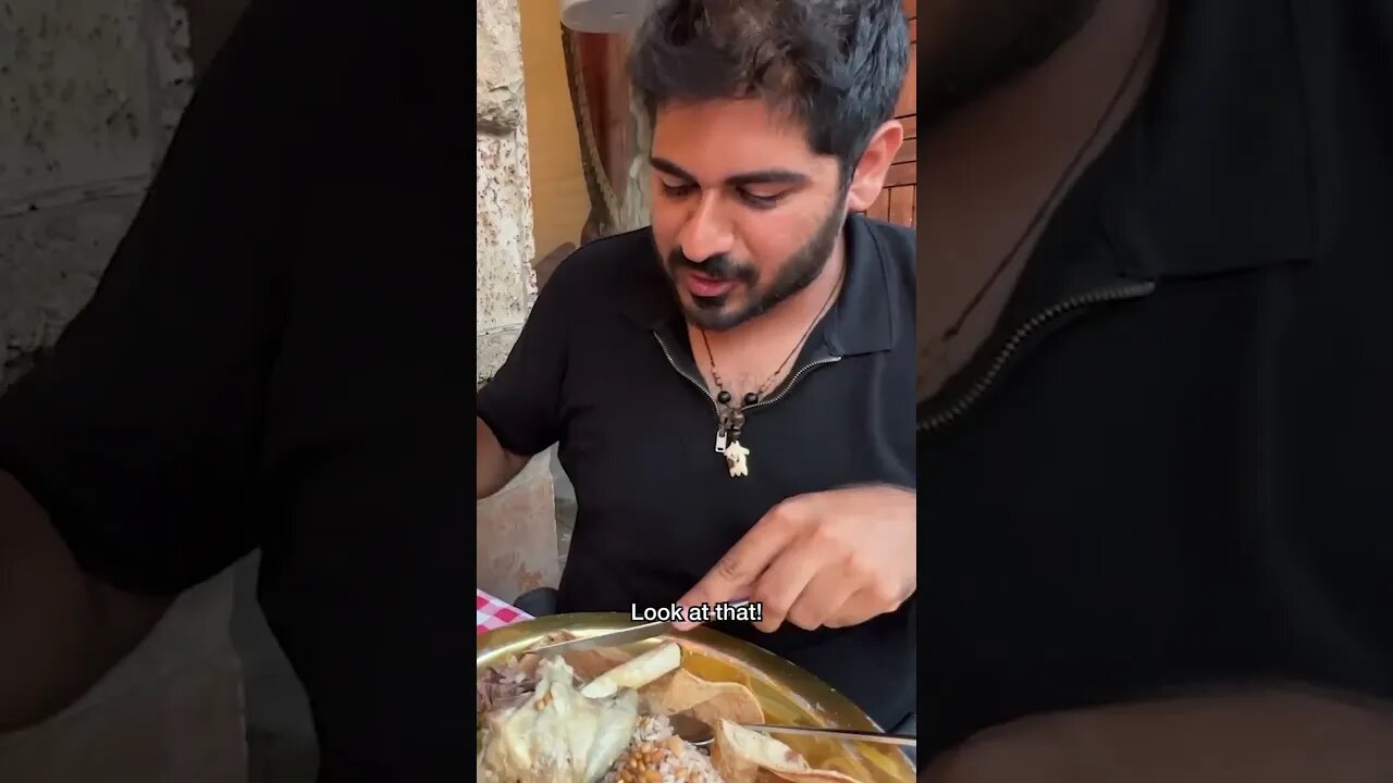 First Time Trying This Food In Druze πΈπ¨ #shorts