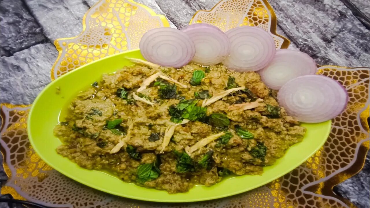 shahi dum ka kheema (hyderabadi dum ka kheema)