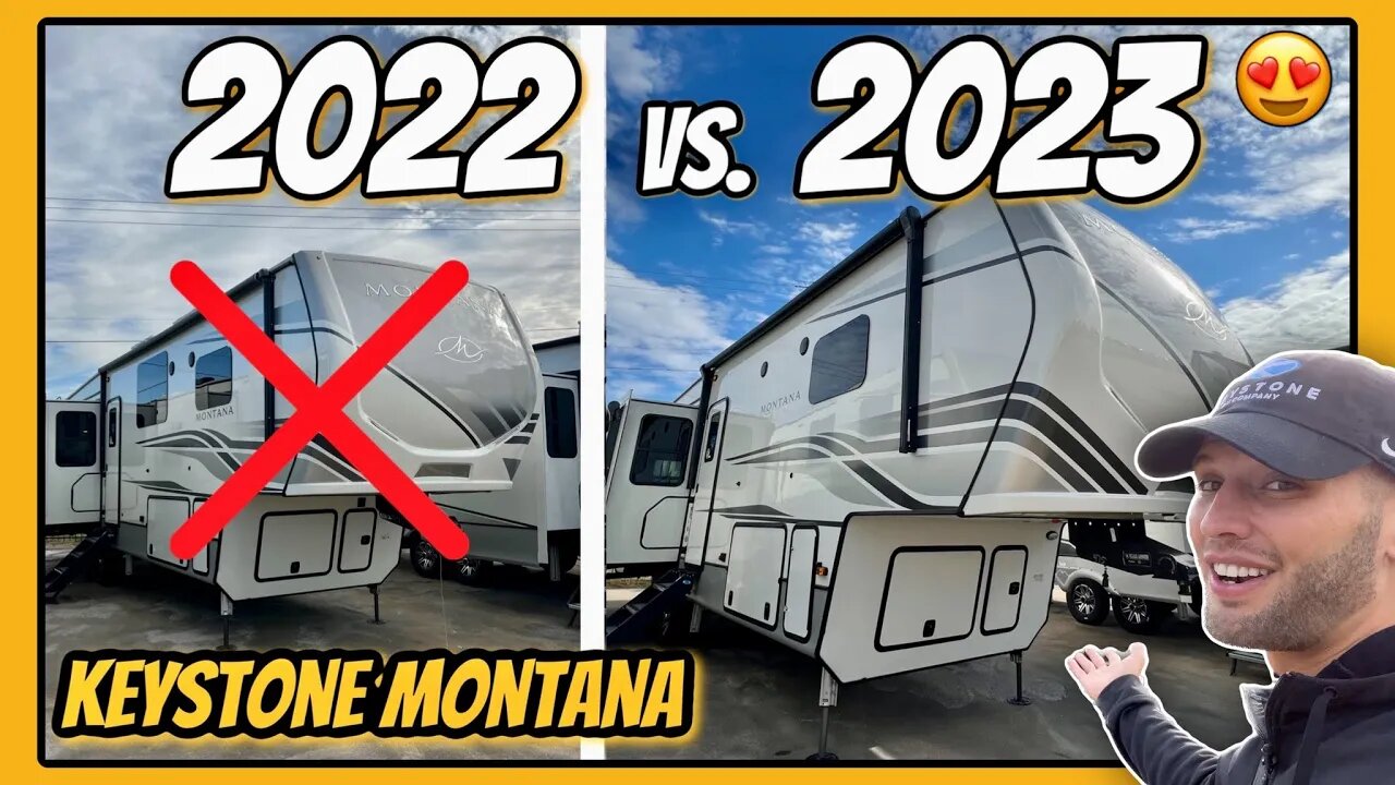 Did America's #1 Selling Luxury Fifth Wheel Get EVEN BETTER for 2023? 2022 vs 2023 Keystone Montana