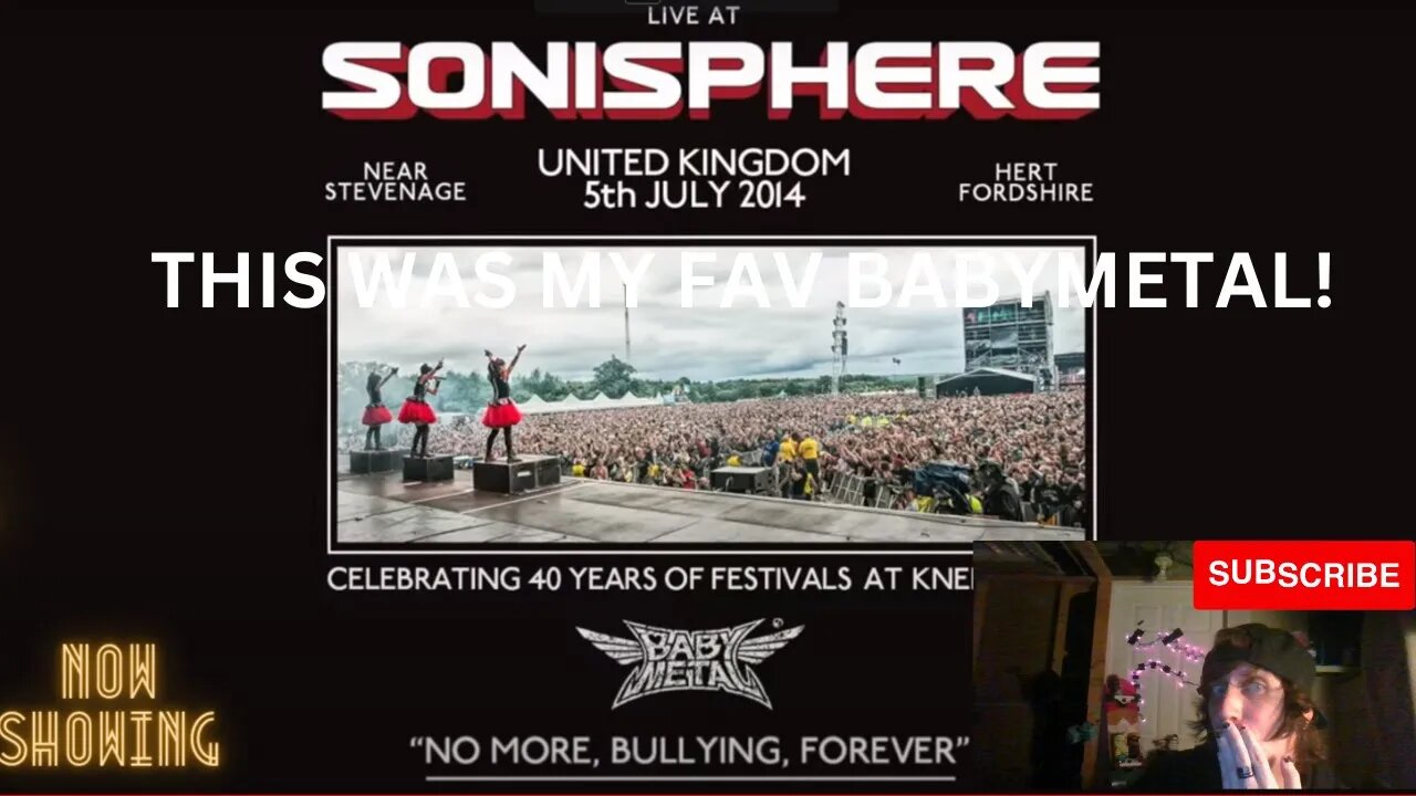 BABYMETAL - Ijime,Dame,Zettai Live at Sonisphere 2014,UK(Reaction Video!)