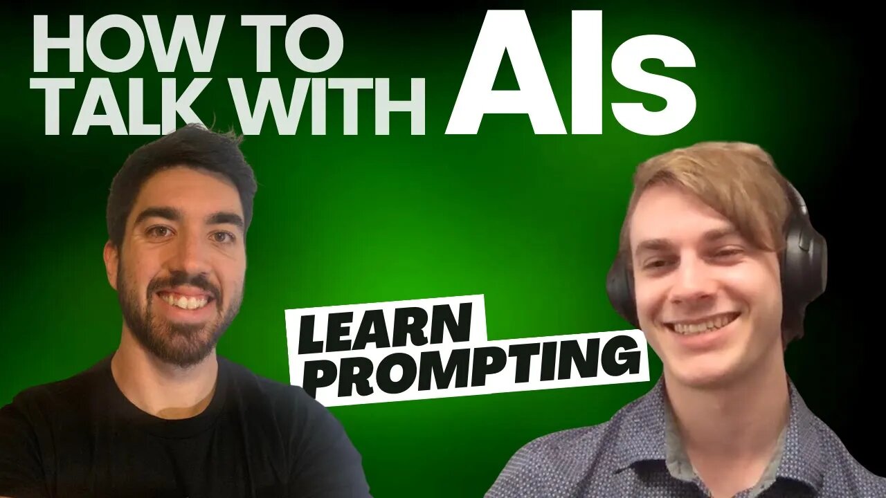 Everything you need to know about prompting. With Learn Prompting's Creator Sander Schulhoff
