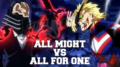 Mejores Peleas del Anime: All Might vs All For One - My Hero Academia