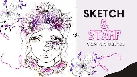 Creative Challenge - Sketch & Stamp