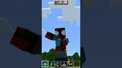 virei o homem aranha no minecraft!!! #viral #minecraft #shorts