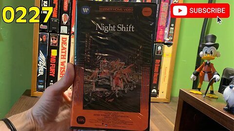 [0227] NIGHT SHIFT (1982) VHS INSPECT [#nightshift #nightshiftVHS]