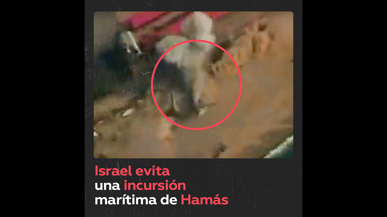 Israel frustra un intento de incursión marítima de Hamás