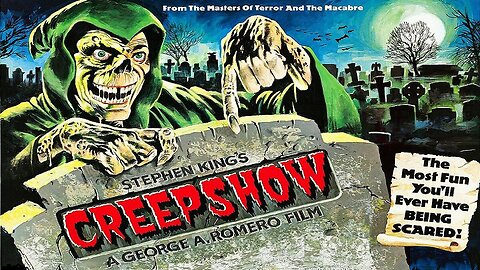 CREEPSHOW 1982 Superb Horror Anthology from George Romero & Stephen King FULL MOVIE HD & W/S