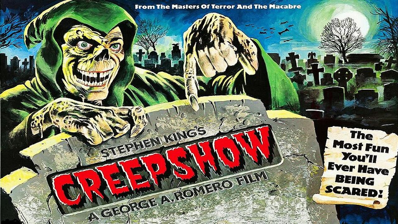 CREEPSHOW 1982 Superb Horror Anthology from George Romero & Stephen King FULL MOVIE HD & W/S