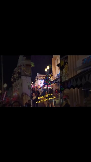 Disney Definitely Gets Into The Christmas Mood Quick.