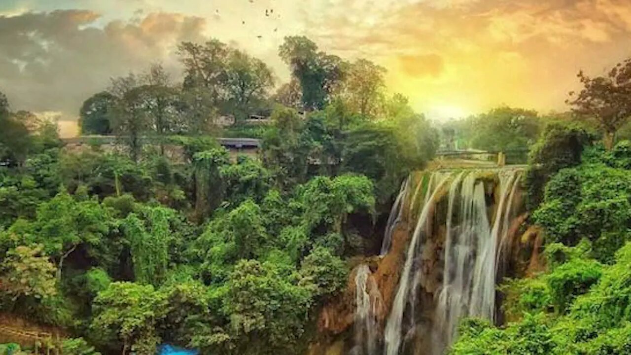 Majestic Rush Captivating Views of Gorgeous Waterfalls
