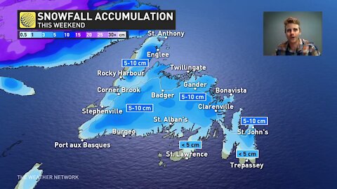 A bizarre weather record plus a dynamic setup this weekend, Newfoundland