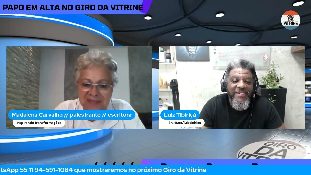 PAPO EM ALTA com Madalena Carvalho Entrevistado Luiz Tibiriça Tema A História de Francisco