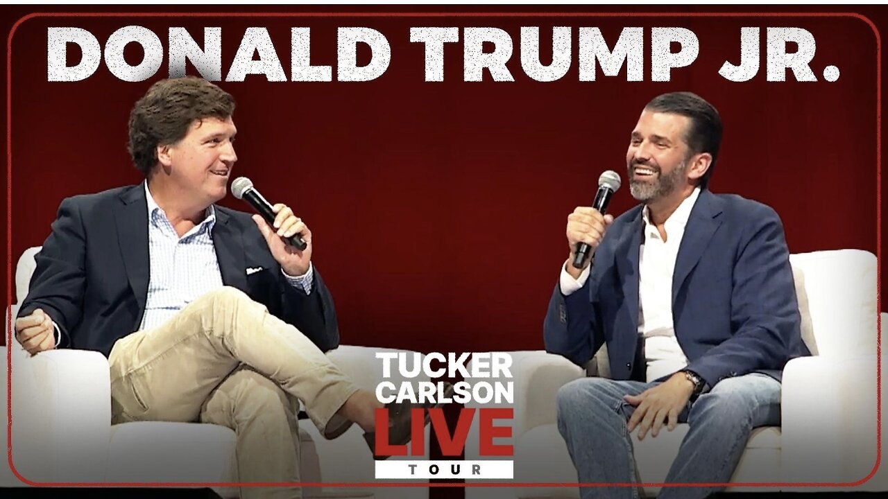 Tucker Carlson Sits Down With Donald Trump Jr.