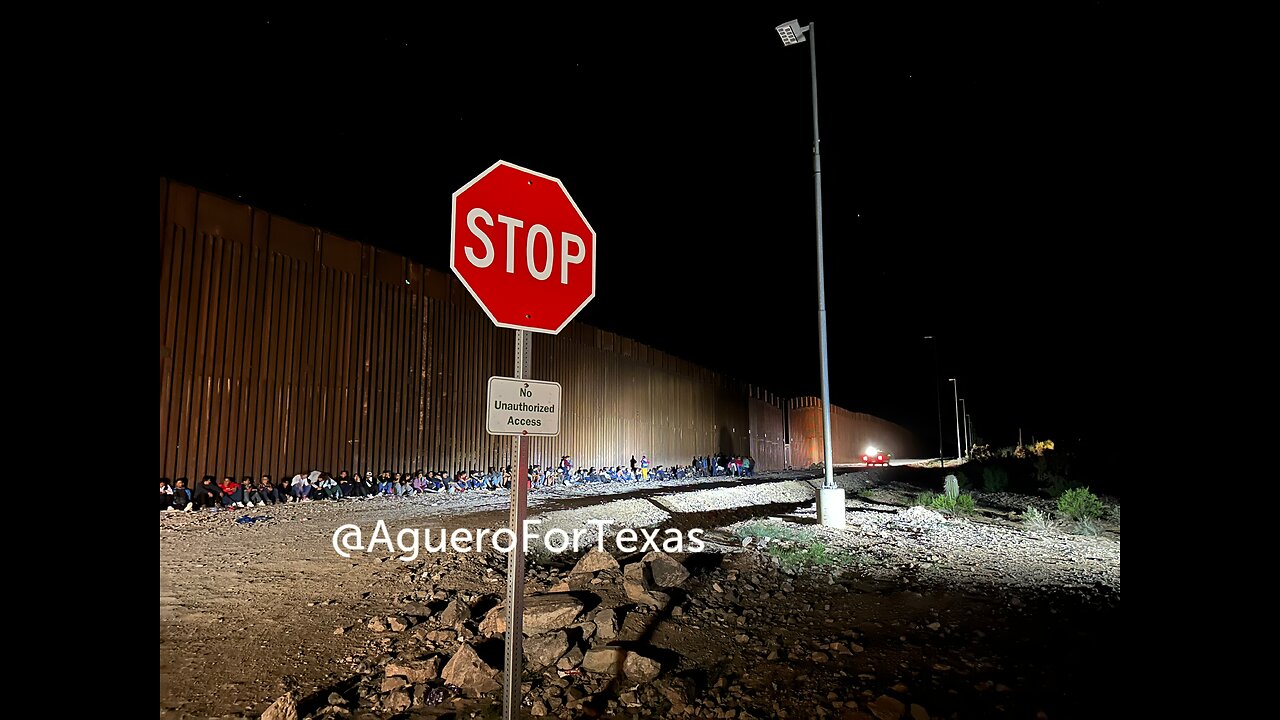 Anthony Aguero Live on the US southern open border