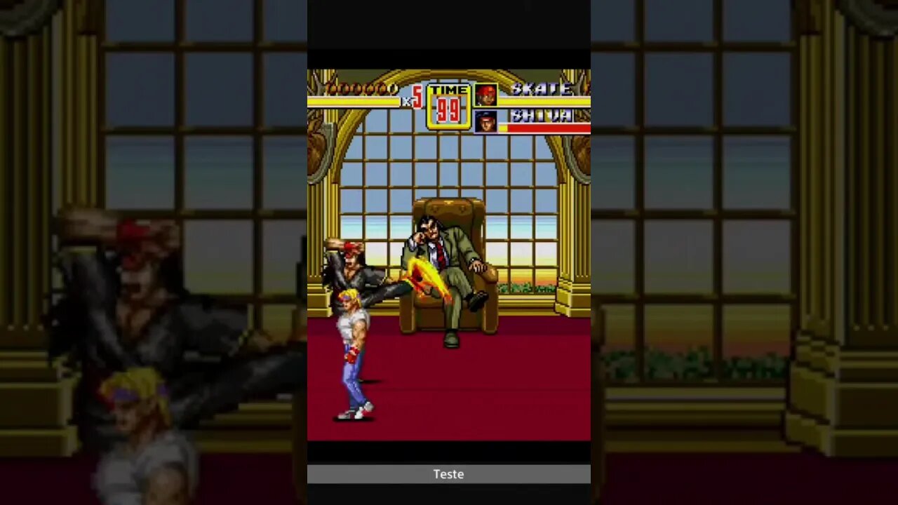 Streets of Rage 2, Shiva o braço direito do Mr. X, #shorts