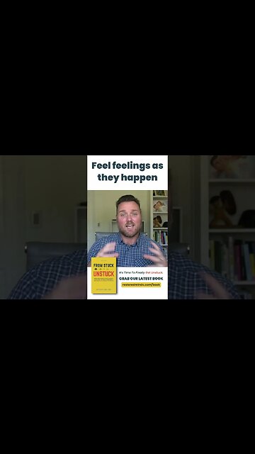 Feel feelings as they happen #shorts