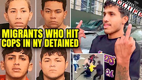 Breaking News! Migrants who hit cops in NY detained!