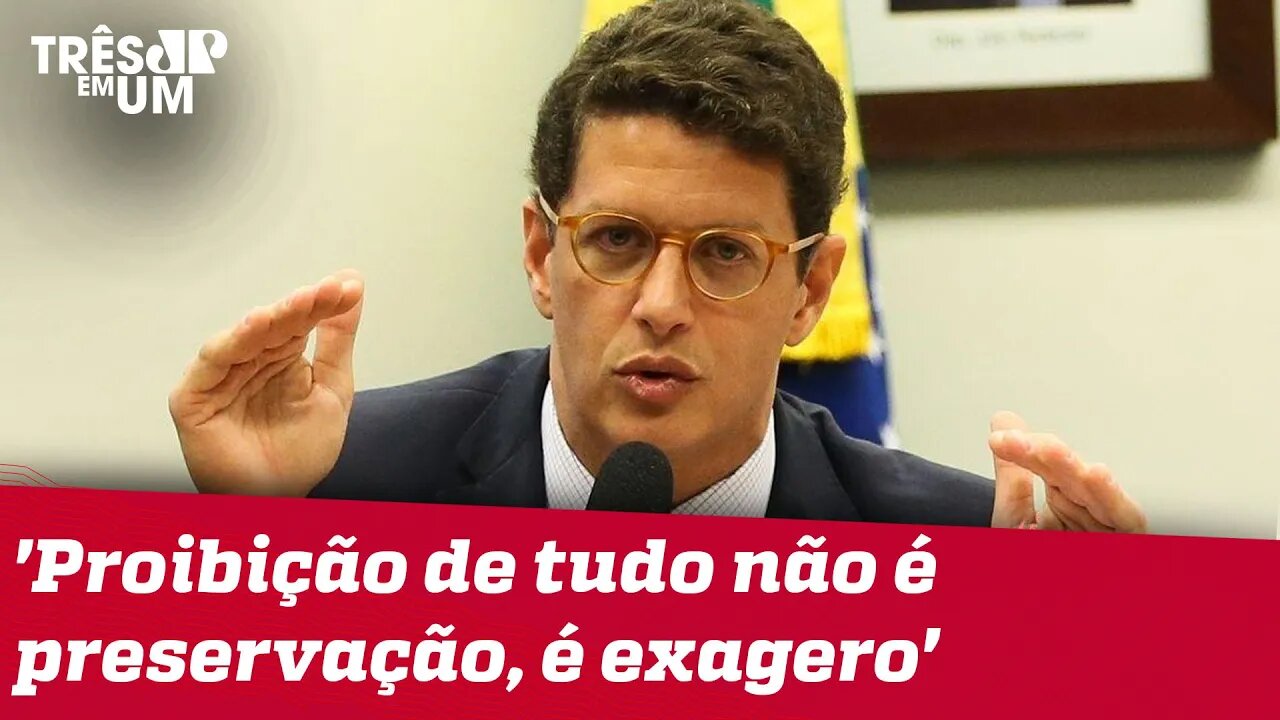 Ricardo Salles defende opiniões polêmicas sobre controle de queimadas no Pantanal