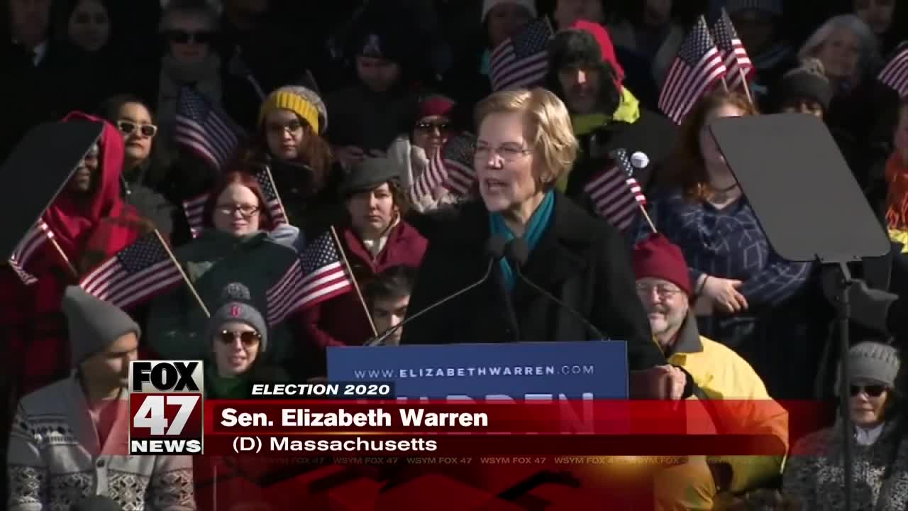 Elizabeth Warren officially announces she is running for President