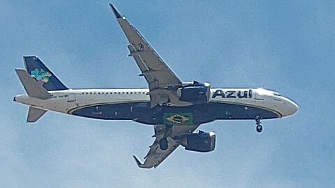 Airbus A320NEO PR-YRU coming from São Paulo to Fortaleza