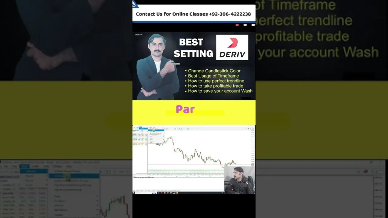 Trend Line Of Indicator |Forex Trading| Technical Analysis |Deriv Trading |Price Action\Part 6