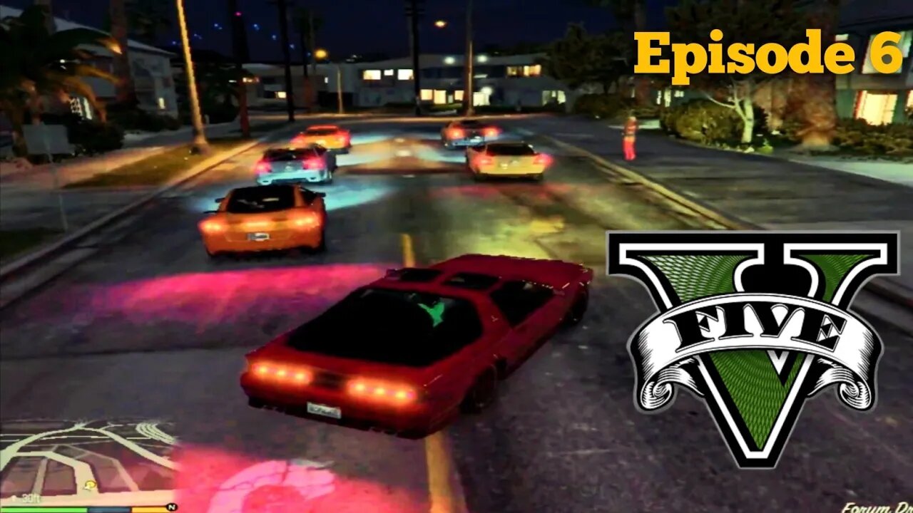 Franklin Car Race Challenge GTA 5 | Episode 6 #games #gta #onlinegaming #gtav