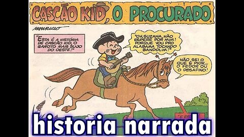 Cascão Kid, o procurado | Gibis do Rapha