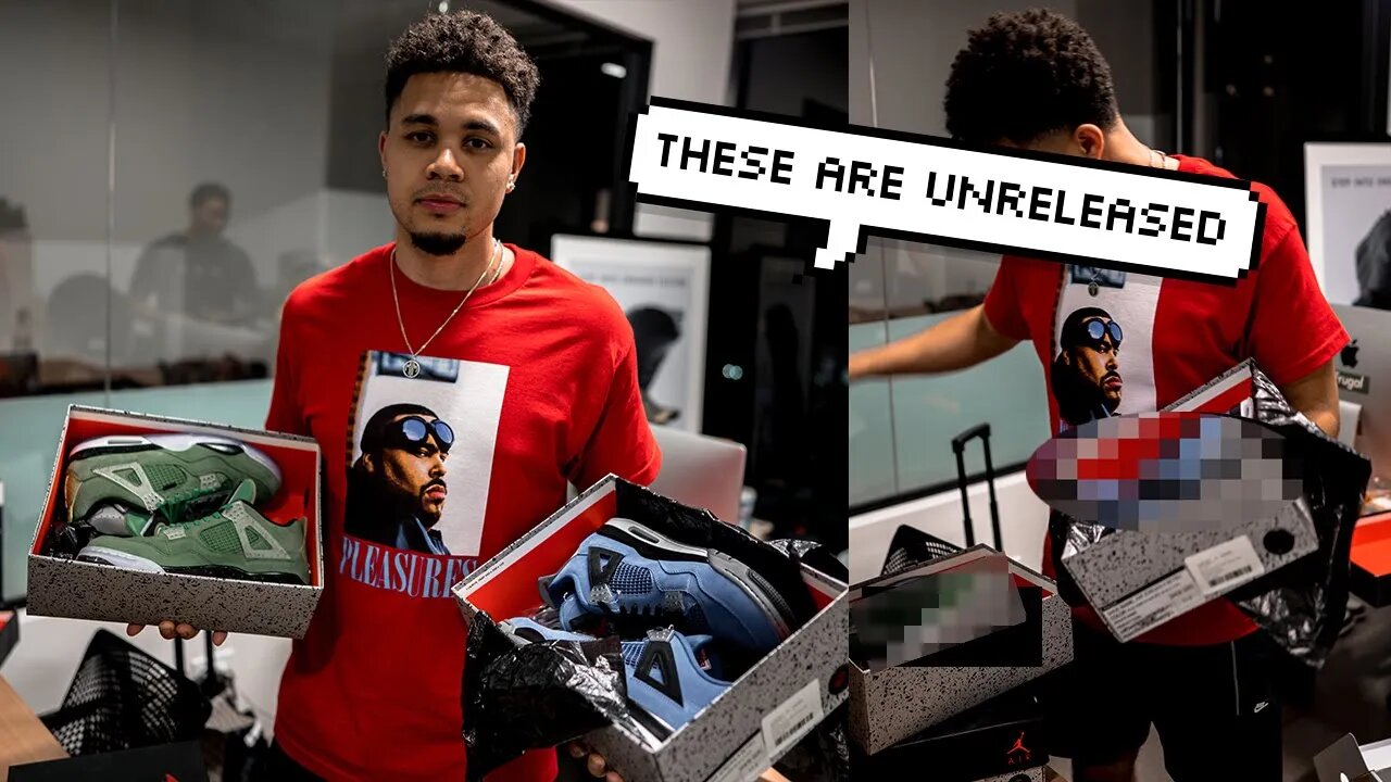 The Rarest Sample Jordan Sneakers Ever!!