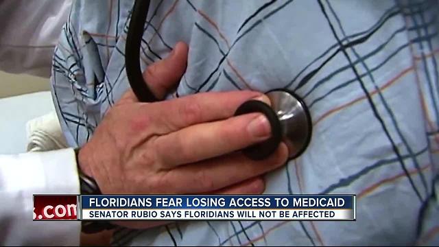 Floridians fear losing access to Medicaid