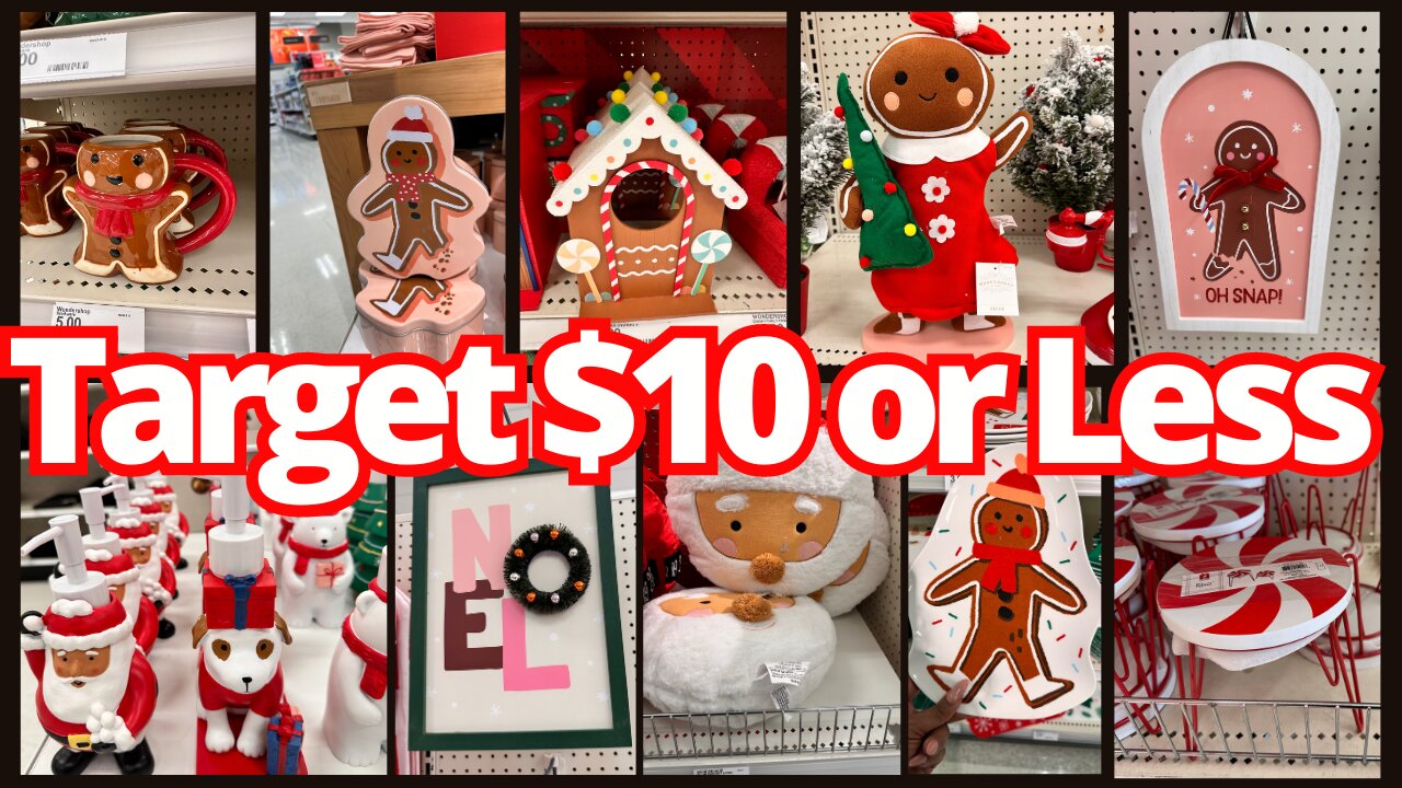 Target Christmas 2023🔥🏃🏽‍♀️Target $10 or Less! 🔥🏃🏽‍♀️ Target Shop With Me 🔥🏃🏽‍♀️#target