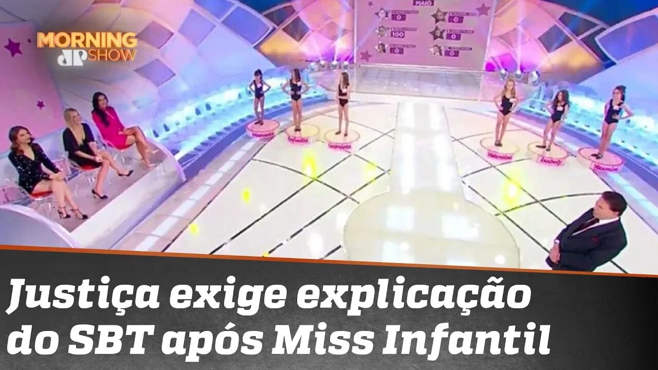 SBT terá de explicar na Justiça concurso de Miss Infantil