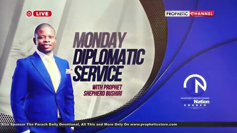 Monday Diplomatic Service LIVE ECG The Jesus Nation Church 03/10/2022