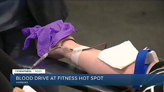 RISE Fitness Studio in Hamburg hosts a blood drive
