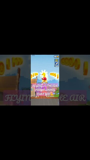 FLYING IN THE AIR PLAY SUBWAY SURF 💪